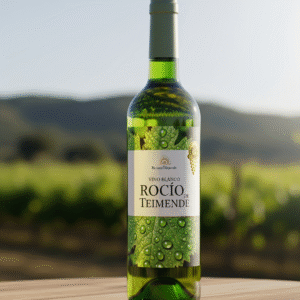 vino blanco "rocío de teimende"